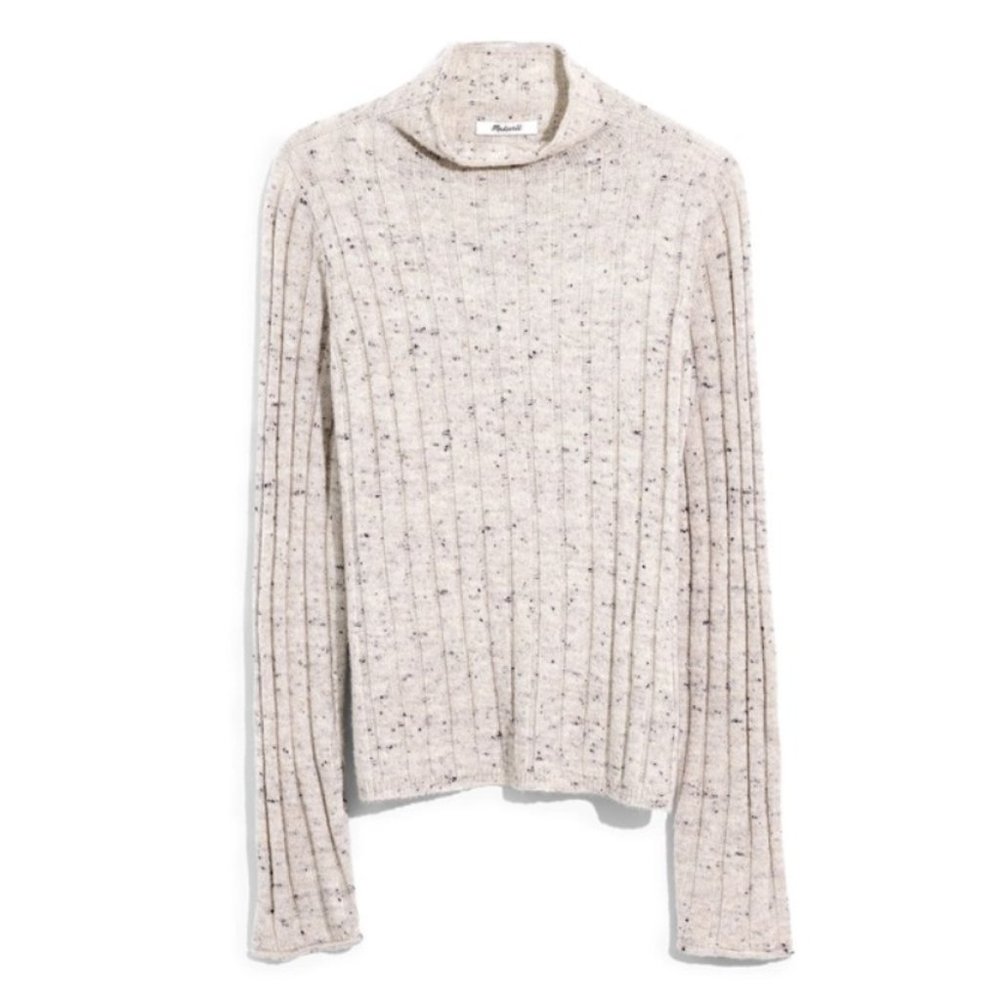 Madewell Donegal Evercrest Turtleneck Sweater, XL